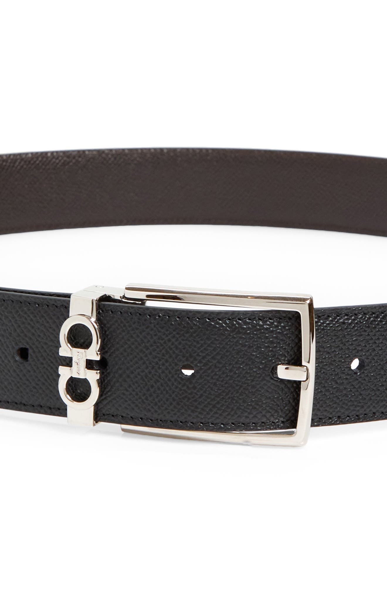 Reversible Leather Belt - 2