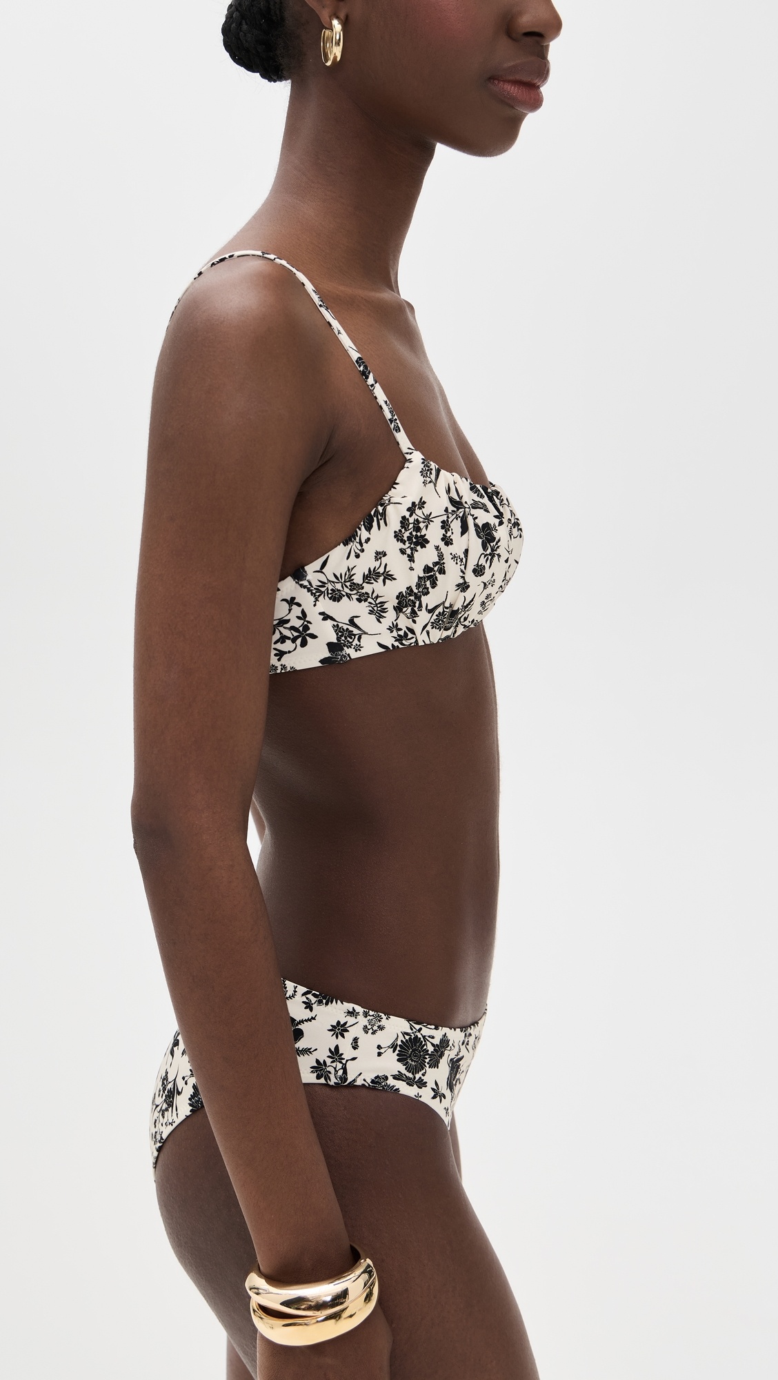 Naomi Ruched Bikini Top - 3