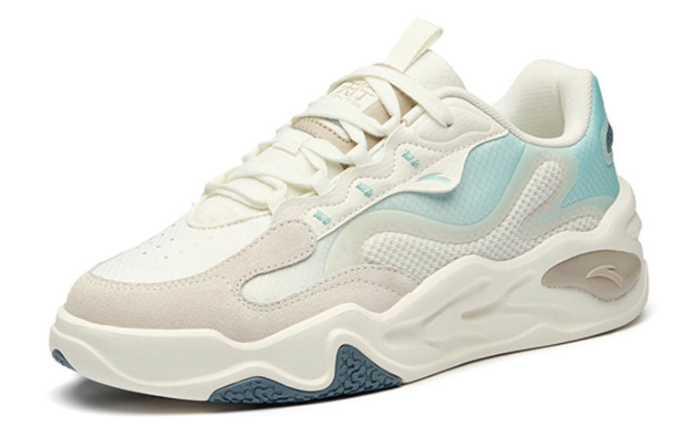 ANTA Tianxing Casual Sneakers 'White Beige Blue' 112238091R-2 - 3