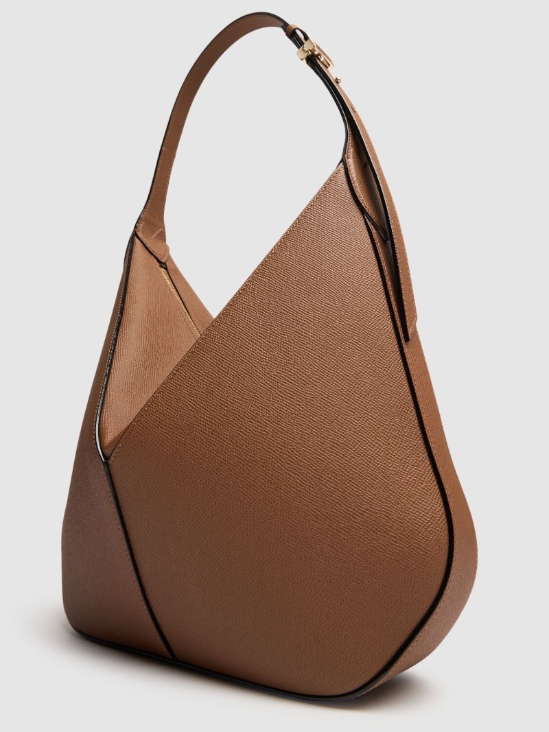 Small Vivi leather hobo bag - 4