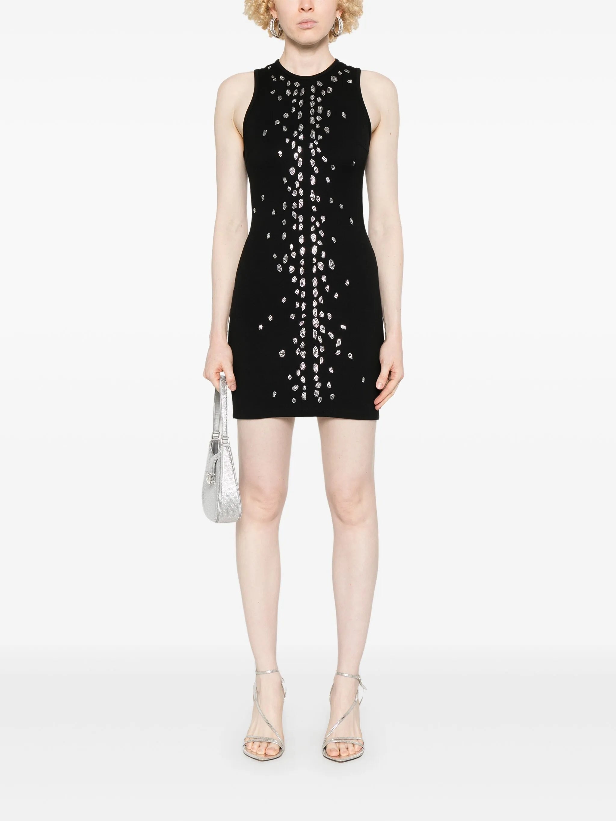Crystal-embellished Mini Dress - 3