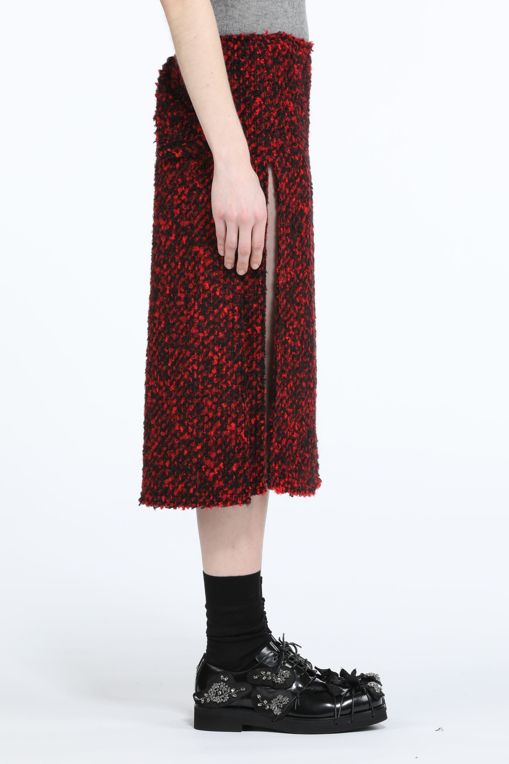 TWEED MIDI SKIRT - 3