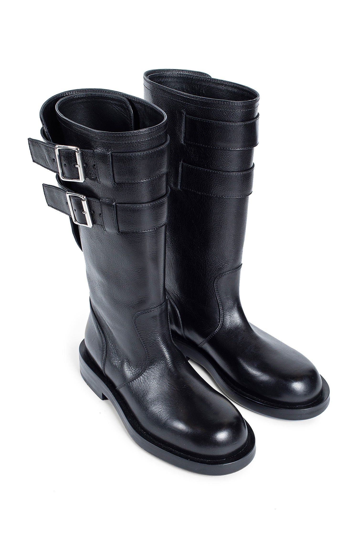 Milan-Soft-Biker-Boots-In-Grained-Shiny-Calfskin - 7