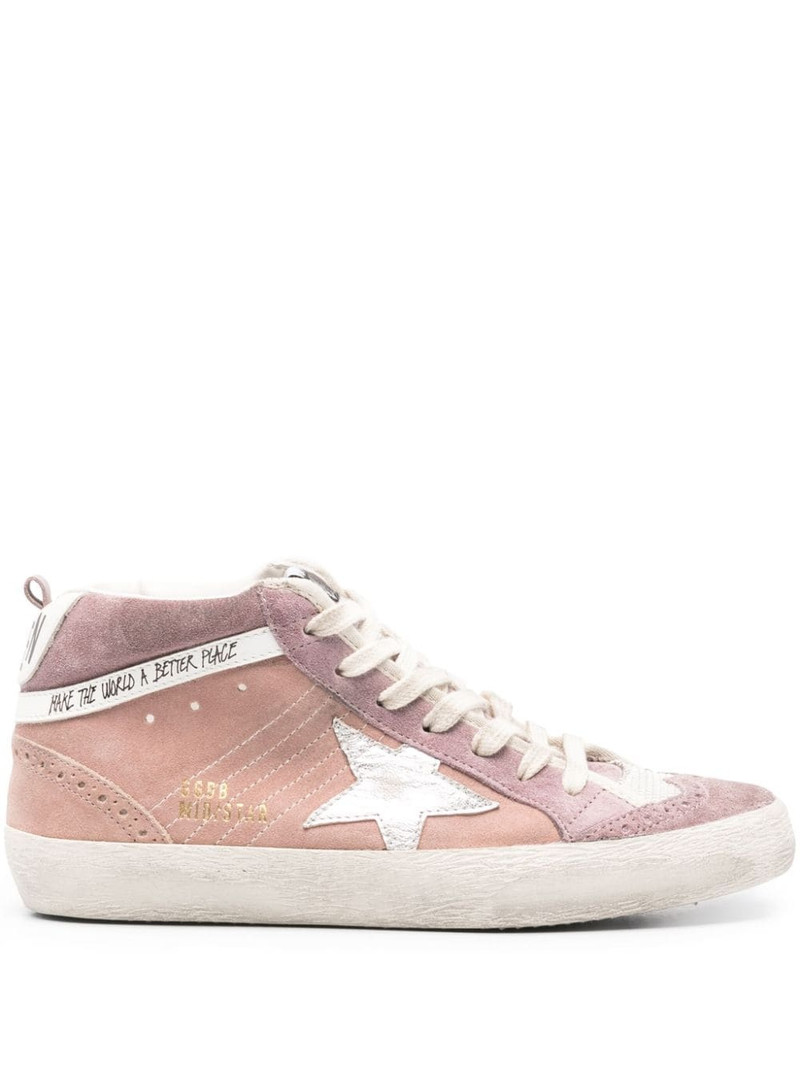 Mid Star suede sneakers 1
