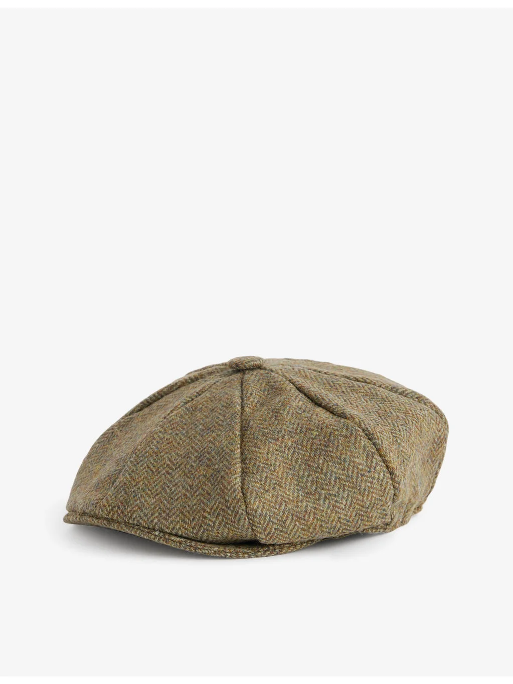 Durleigh round-crown wool cap - 1