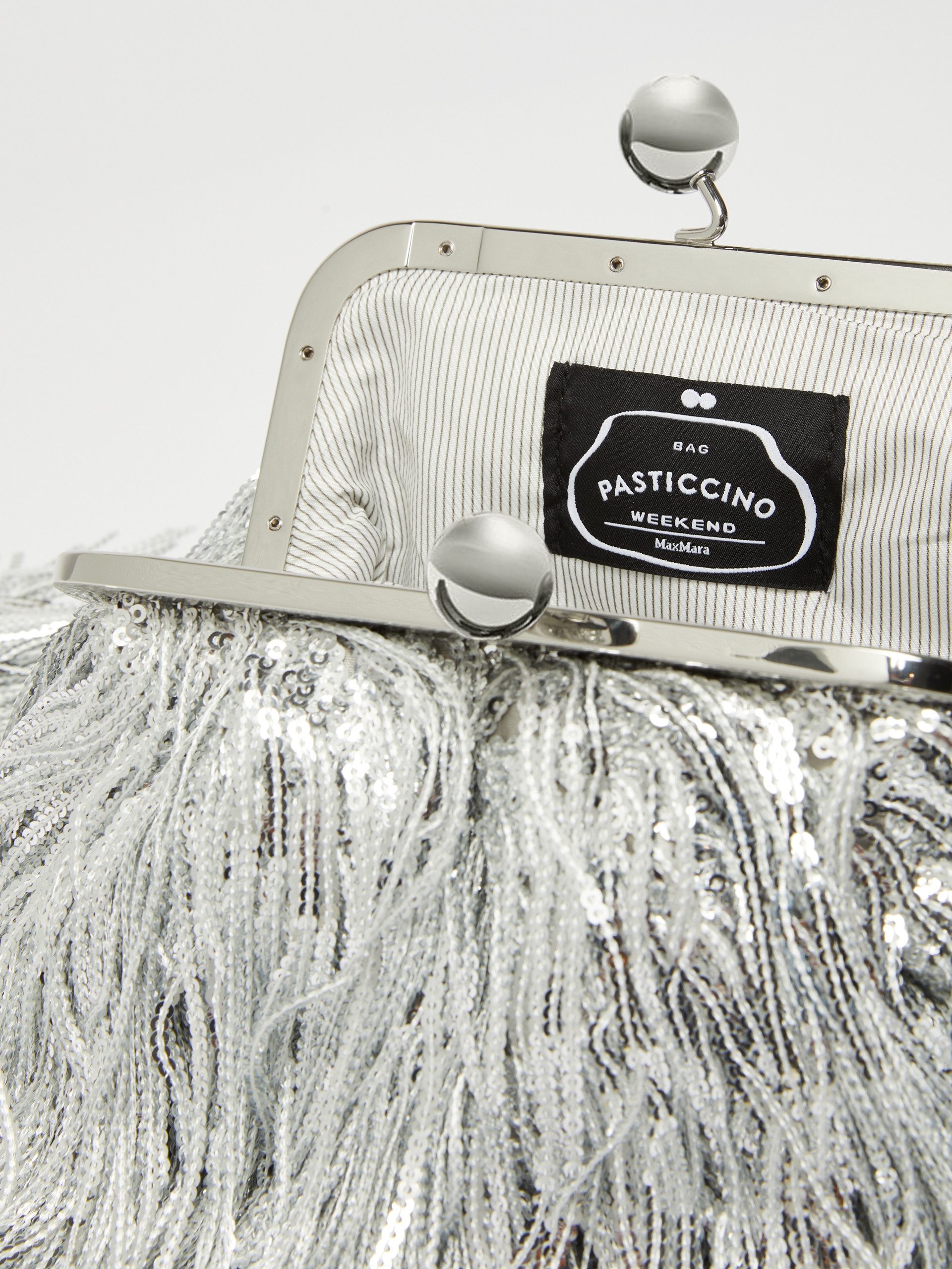 FLOU Small Pasticcino Bag with fringes and sequins - 6