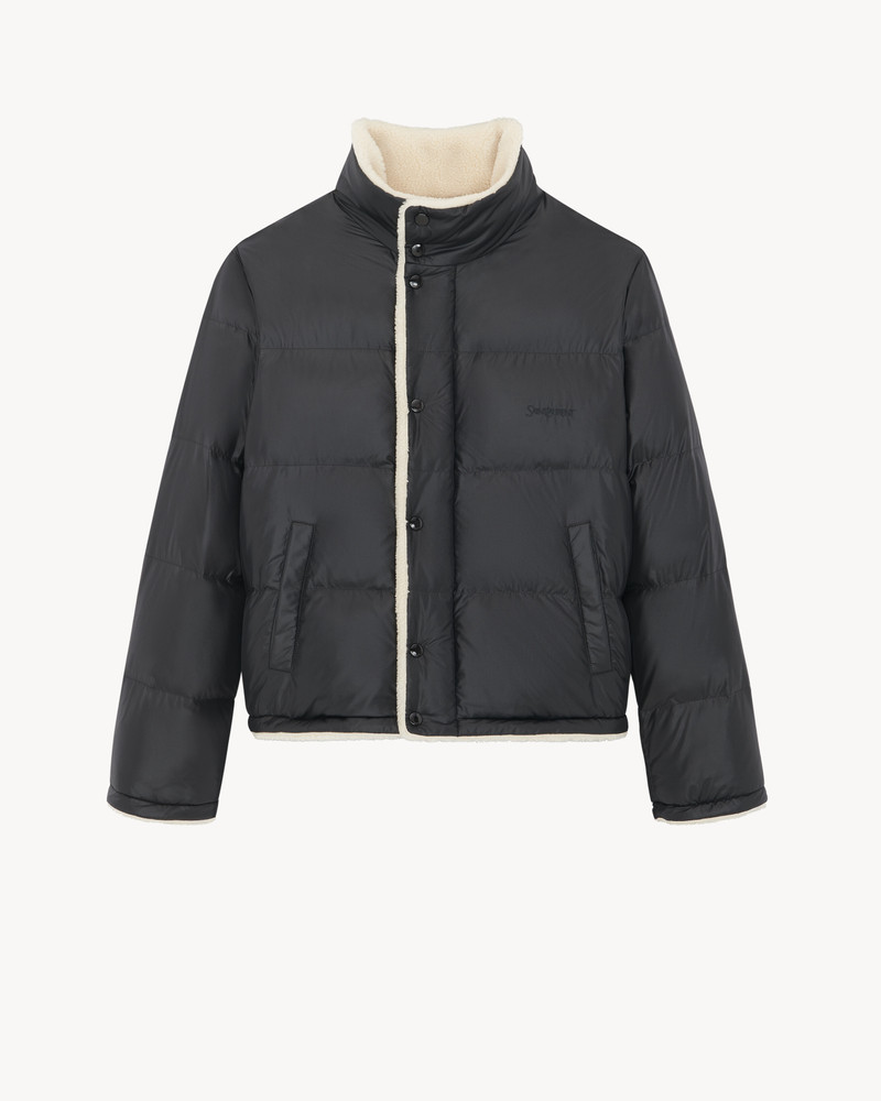 saint laurent down puffer jacket in nylon 1
