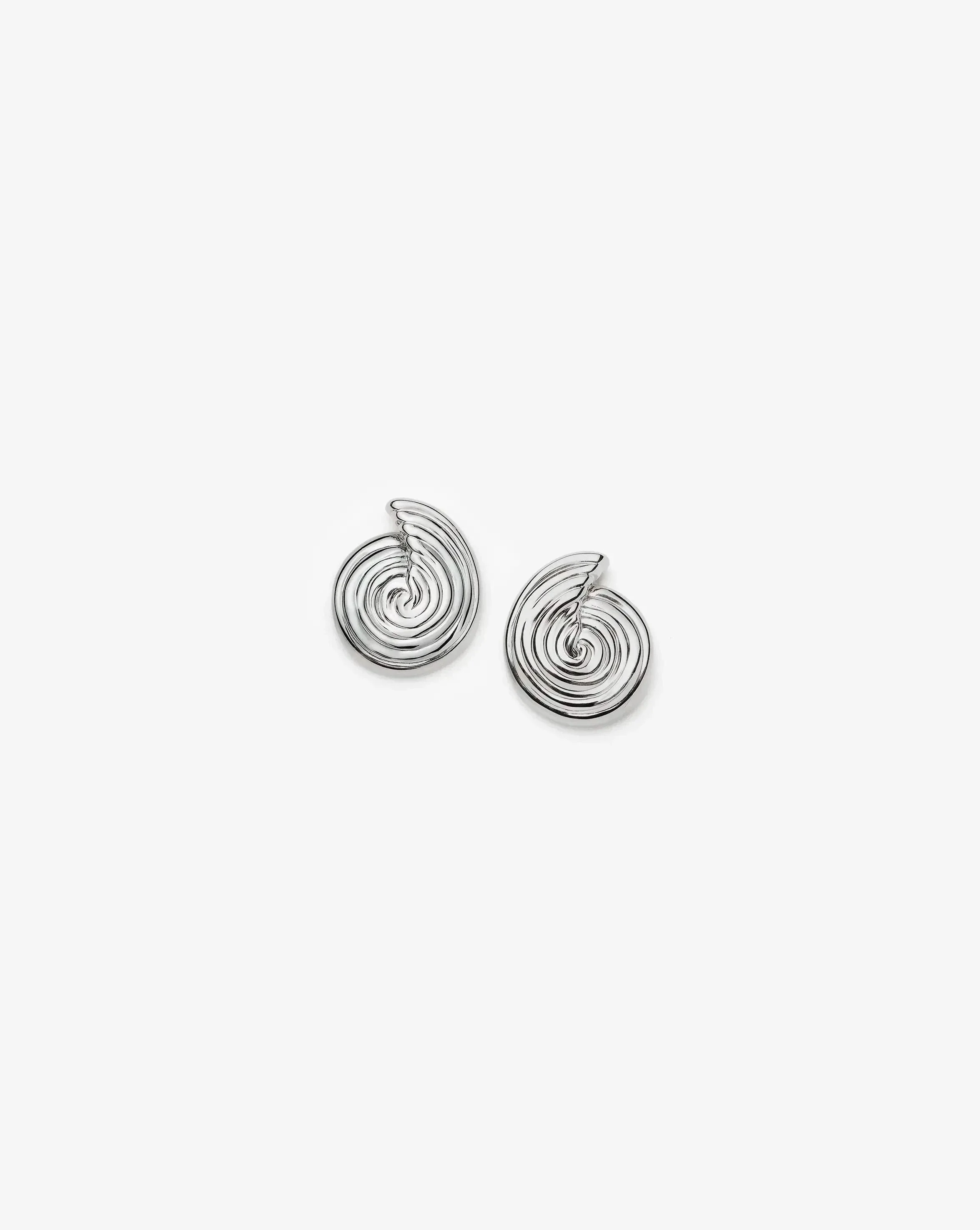 Spiral Small Stud Earrings - 1