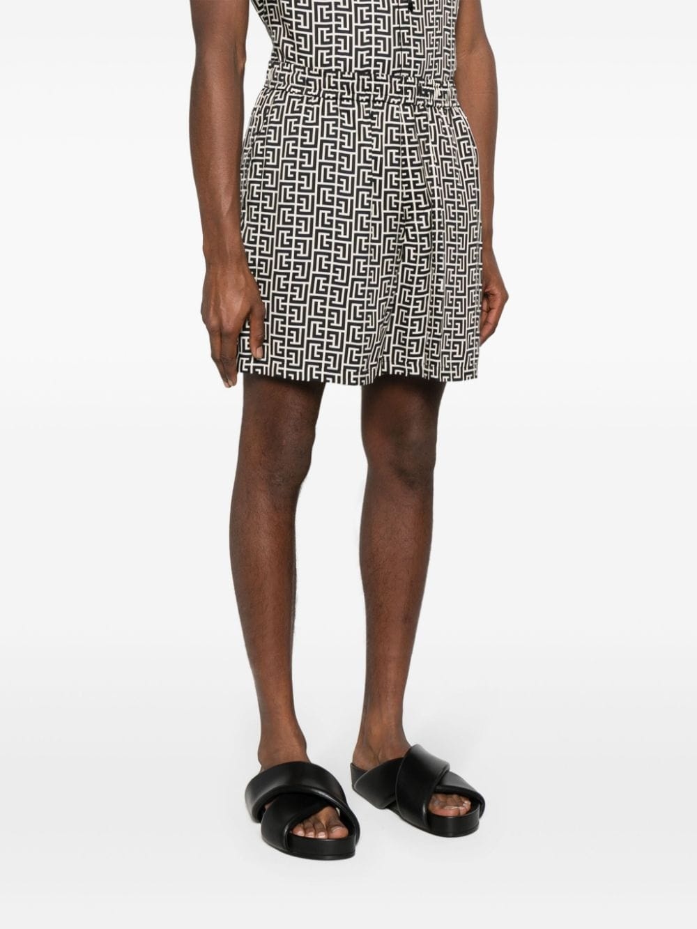 4G-print deck shorts - 5