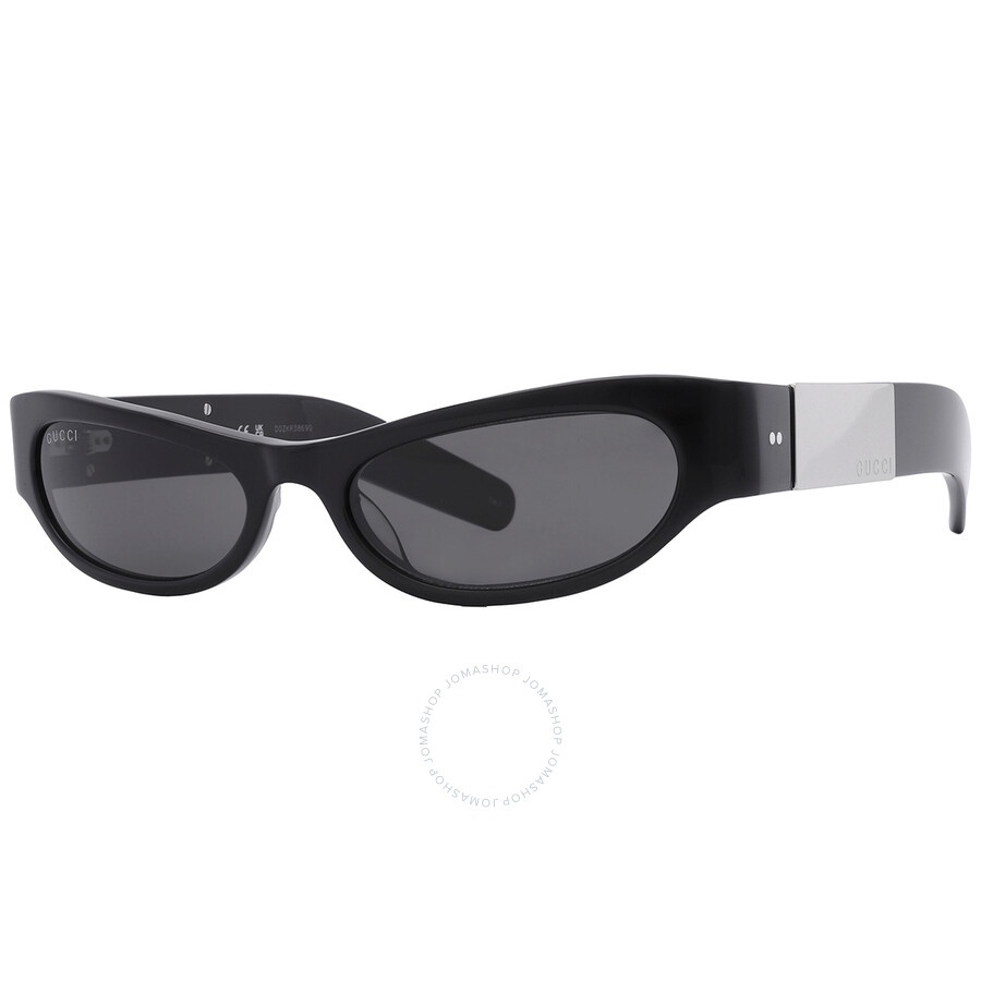 Gucci Dark Grey Rectangular Ladies Sunglasses GG1635S 003 53 - 5