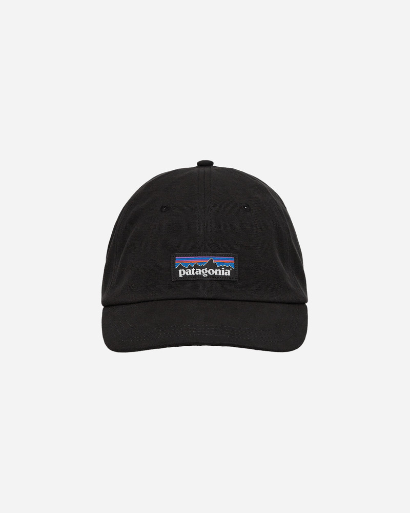 Patagonia P-6 Label Trad Cap Black outlook