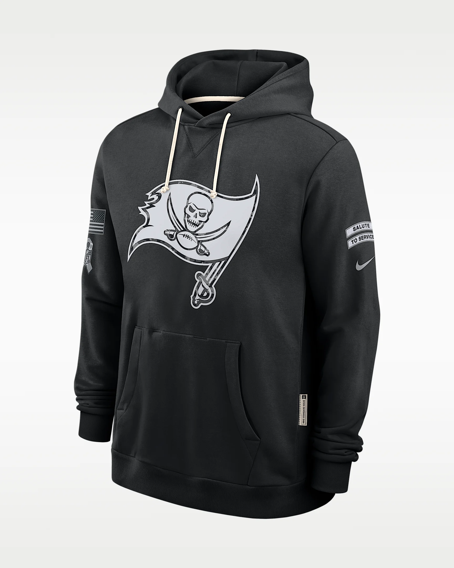 Tampa Bay Buccaneers Salute to Service Sideline Men's Nike Dri-FIT NFL Pullover Hoodie - 1