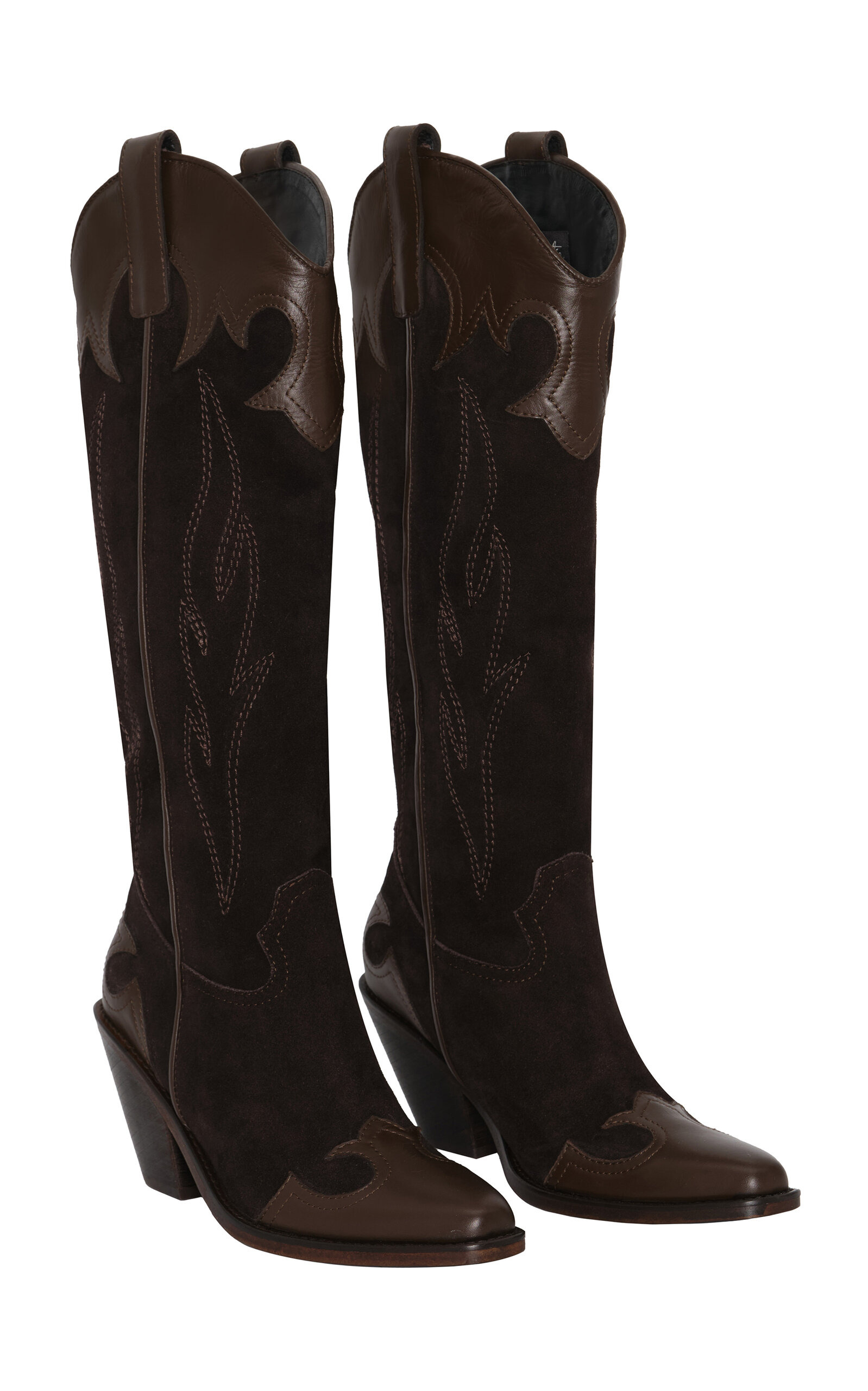 Western Legacy Suede Leather Boots brown - 2