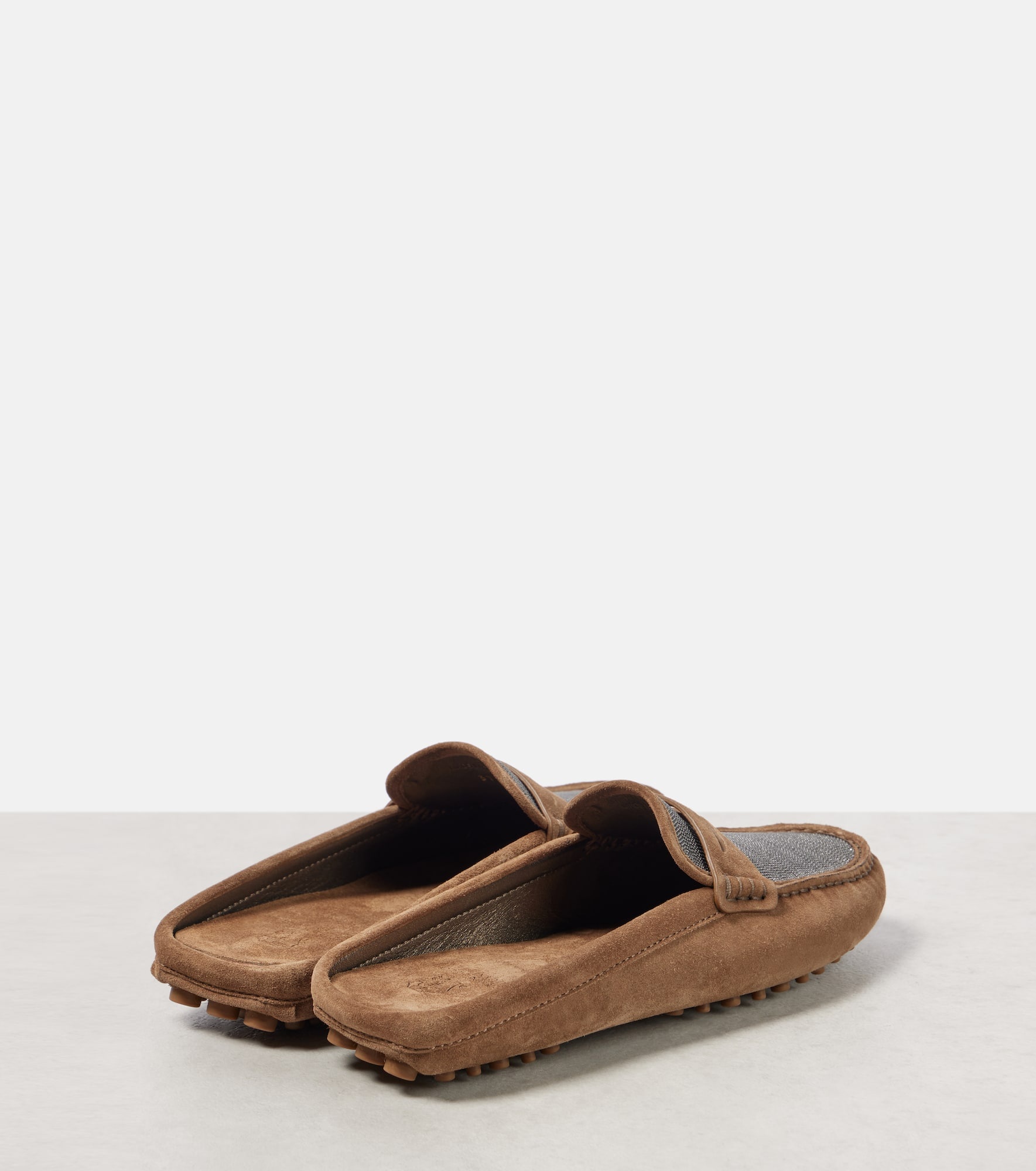 Monili suede driving mules - 2
