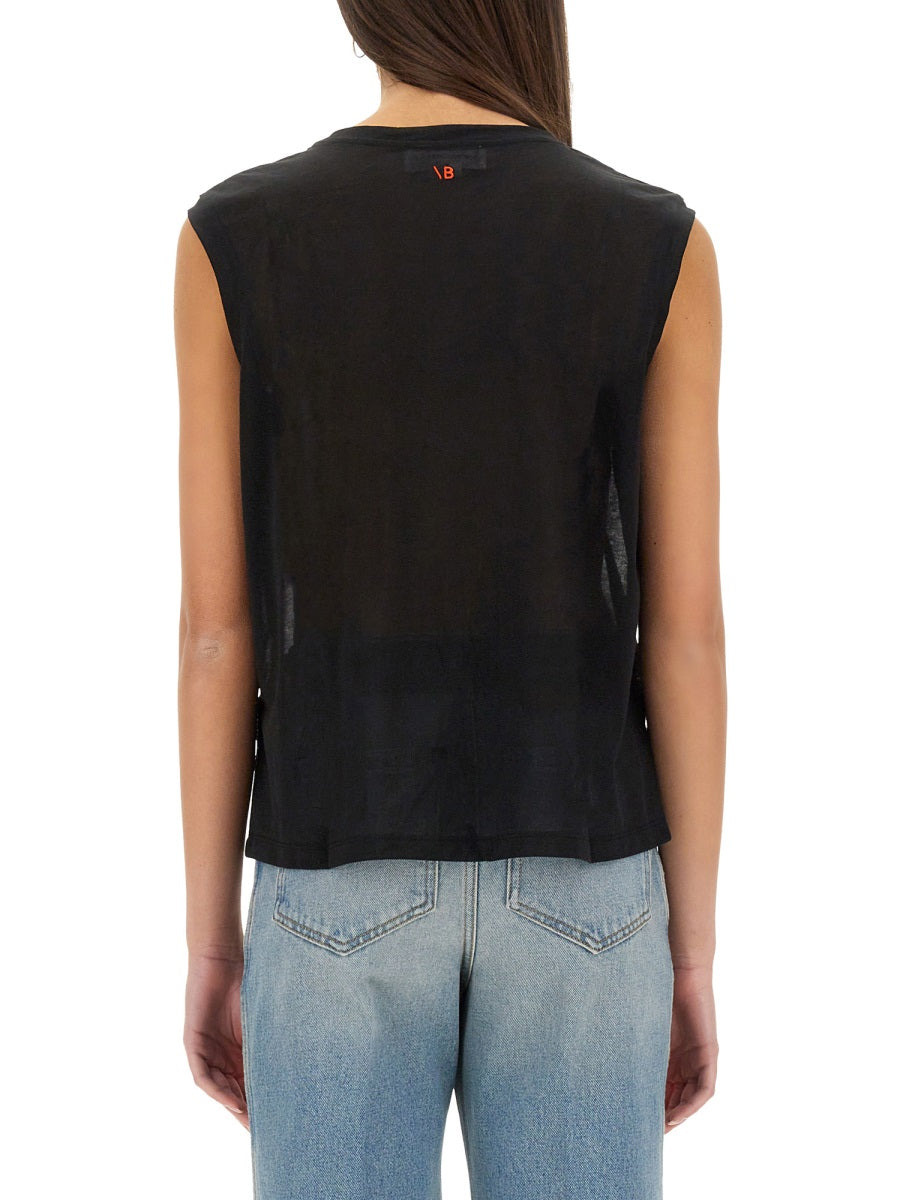 Victoria Beckham Women Cotton Tops. - 3