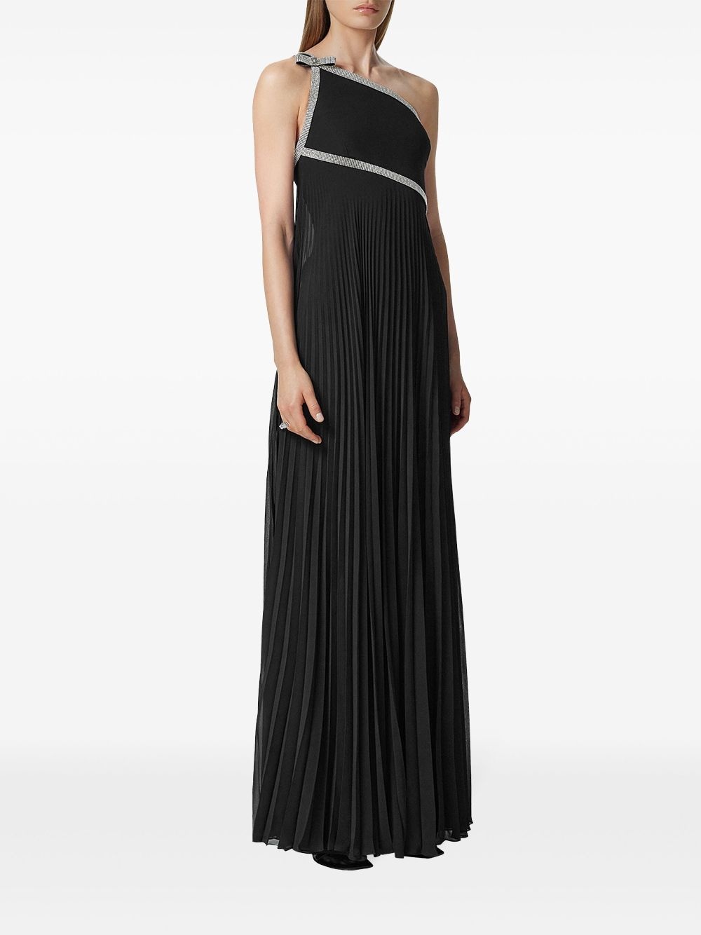 crystal-embellished gown - 3