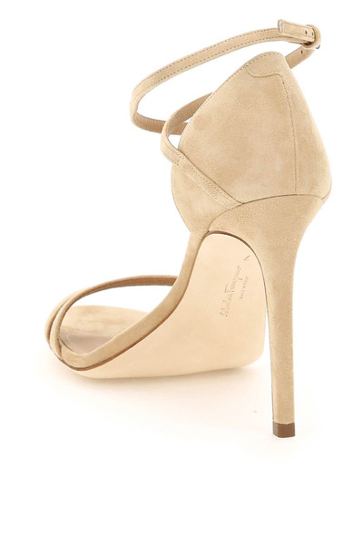 Salvatore Ferragamo SUEDE LEATHER SANDALS outlook