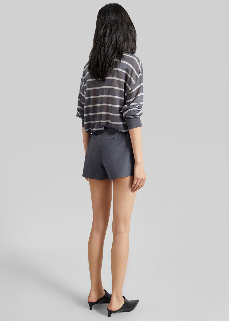 Coperni Technical Tailored Shorts - Grey 9