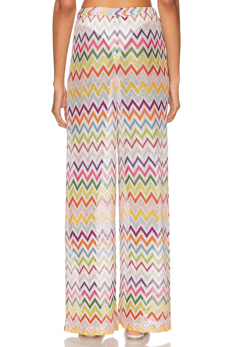 Zig Zag Wide Leg Trouser - 4