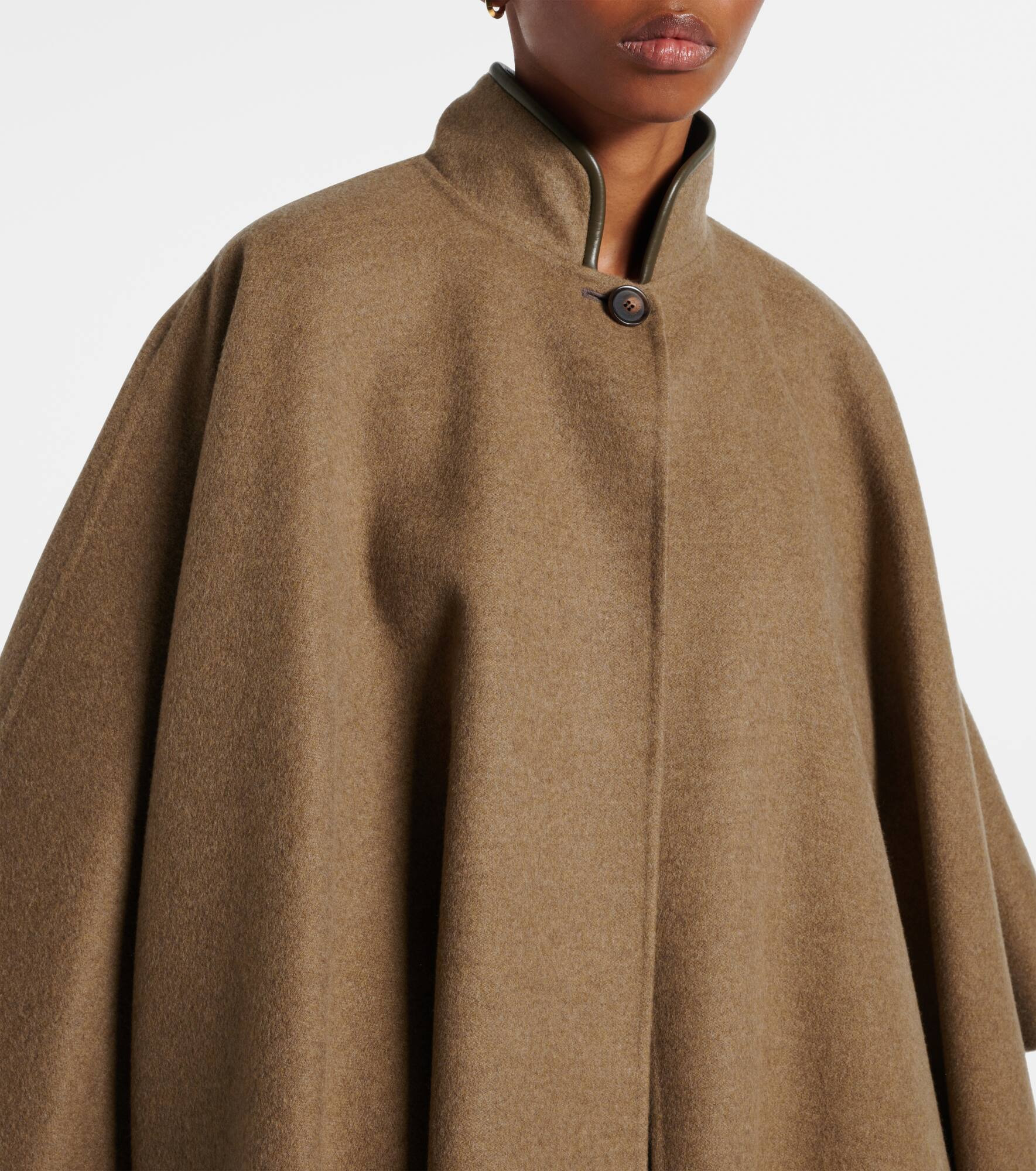 Spagna cashmere cape - 4