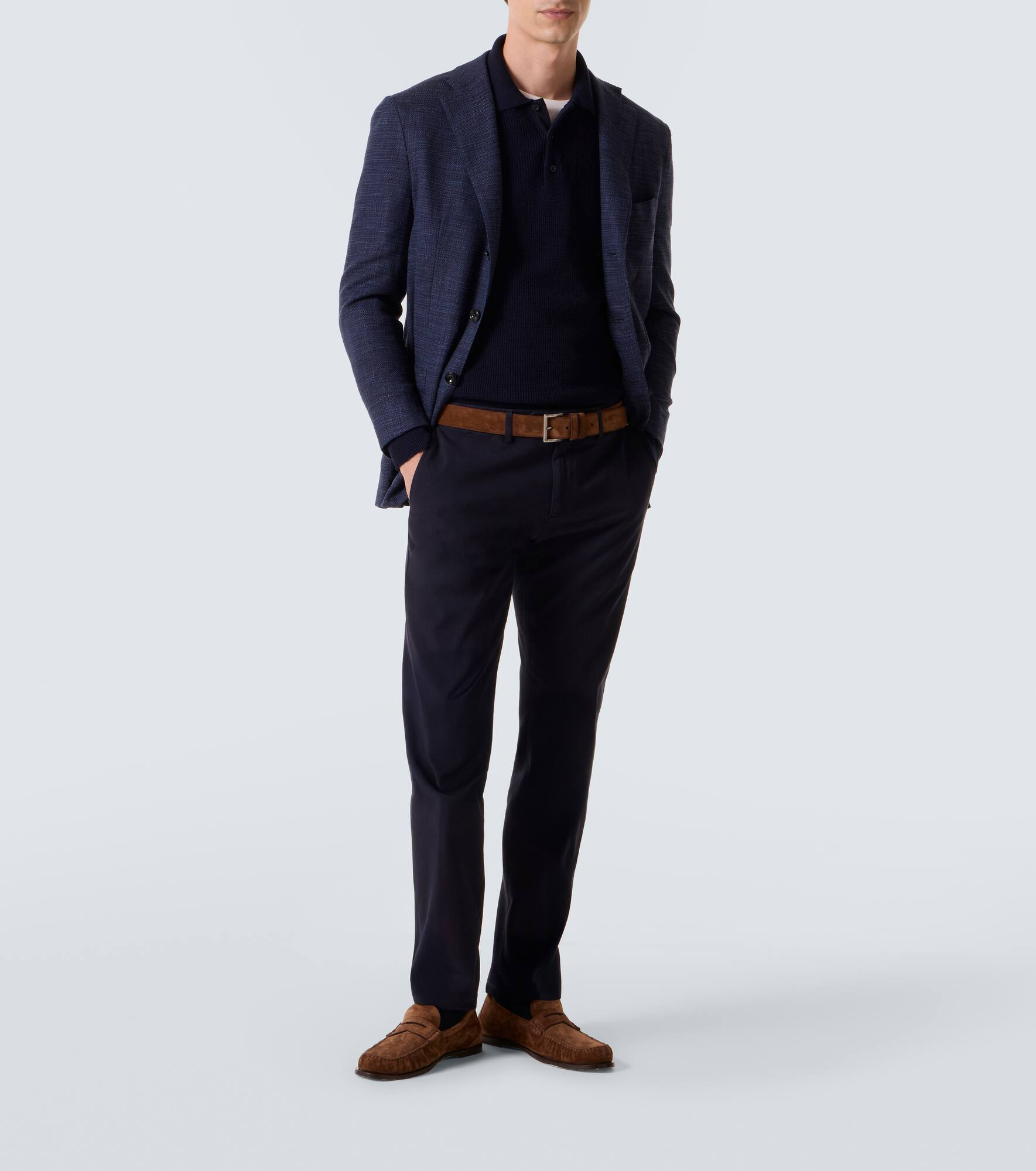 Wool and cashmere polo sweater - 2
