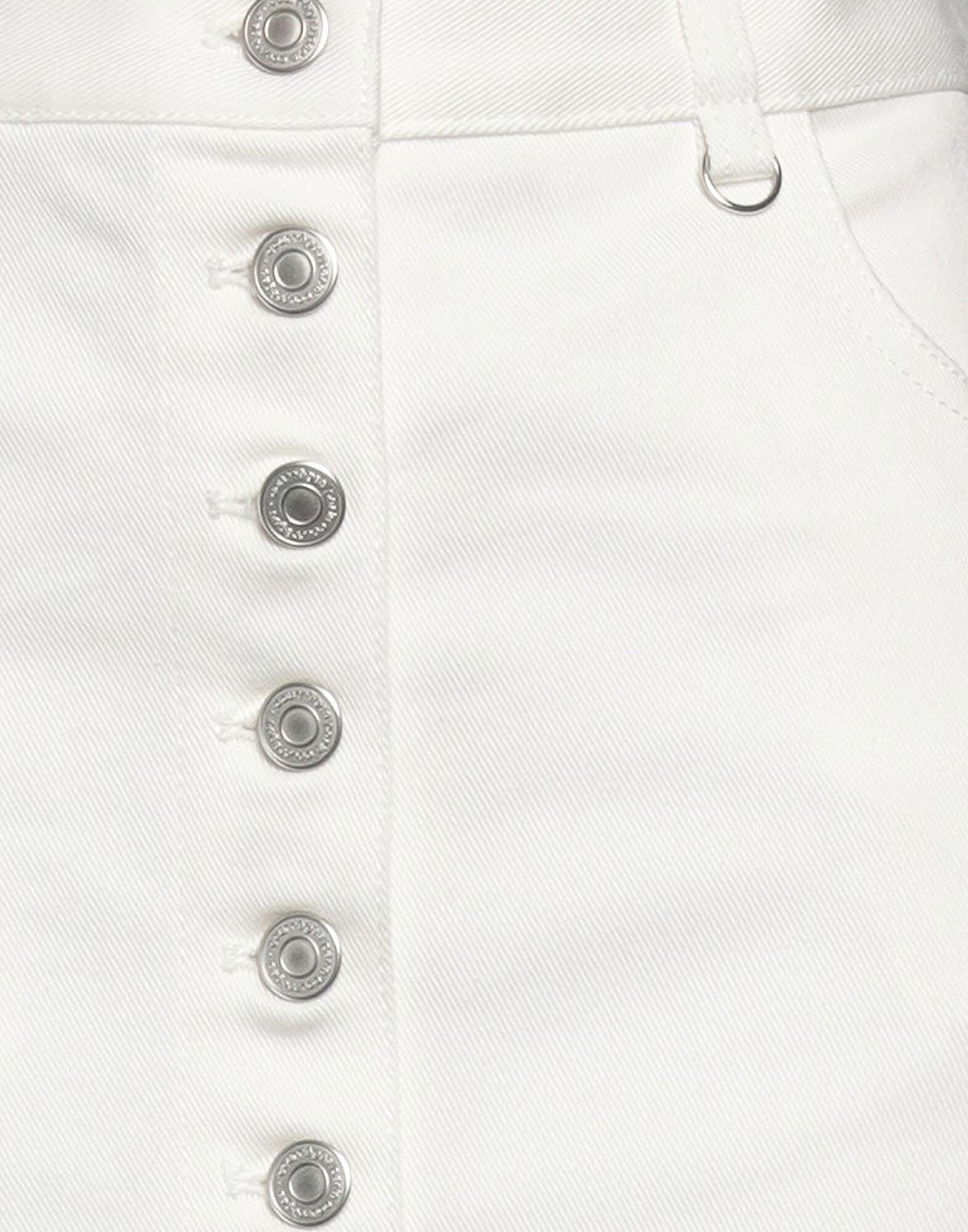 White Women's Midi Skirt - 4