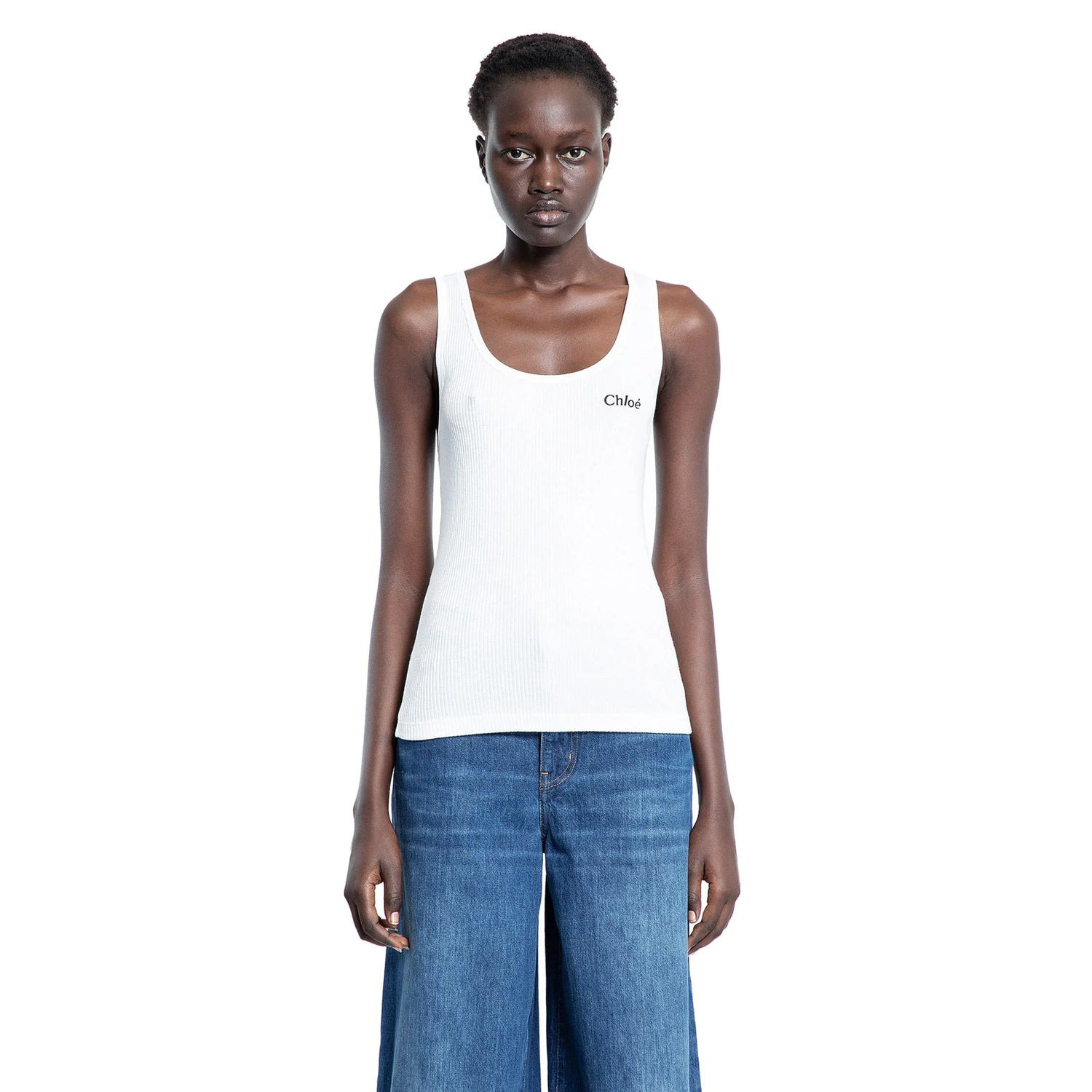 Ribbed-Jersey-Logo-Tank-Top - 6