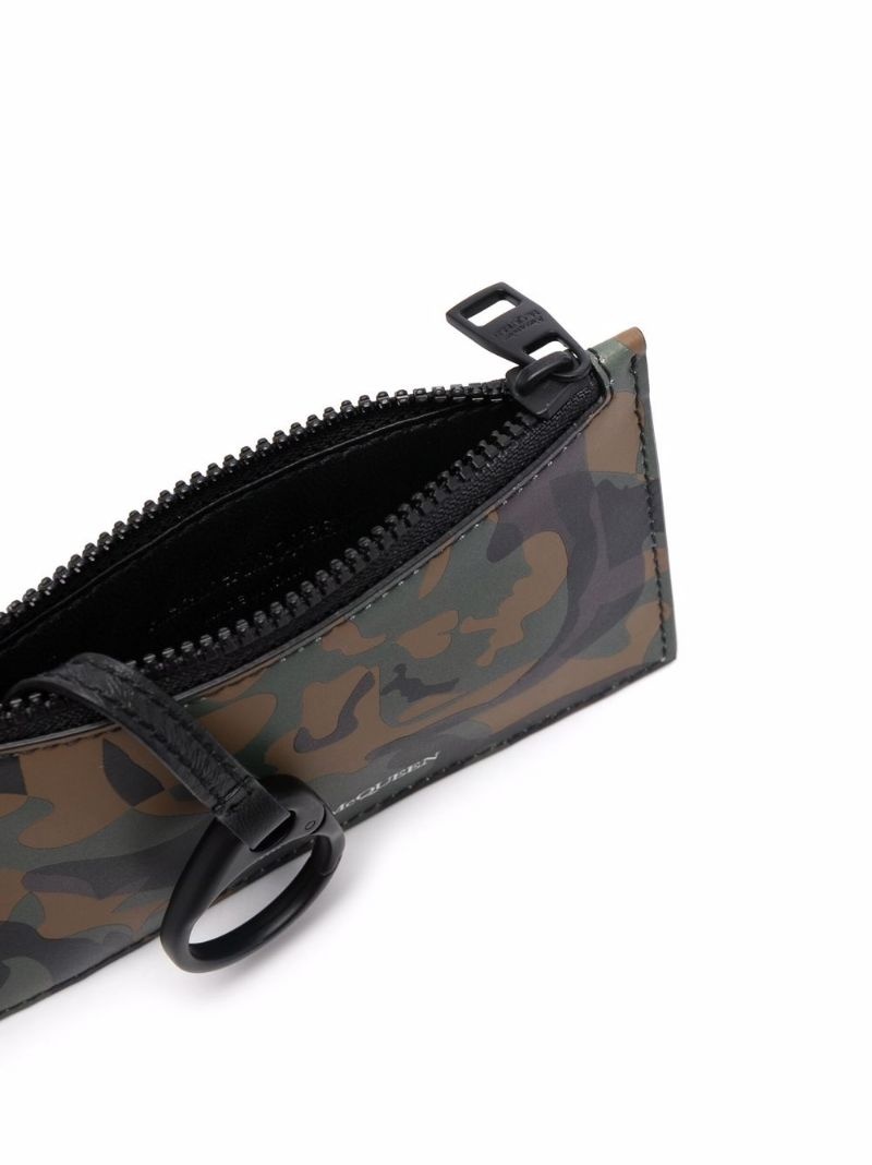 camouflage print cardholder - 3