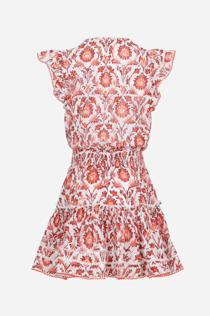 Mini Dress Anais for girls - Pink Victorian - 2