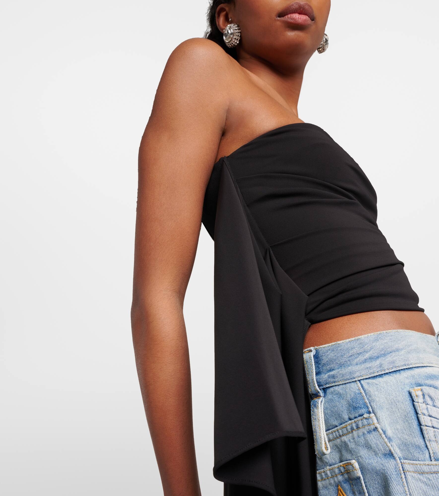Embellished off-shoulder top - 5