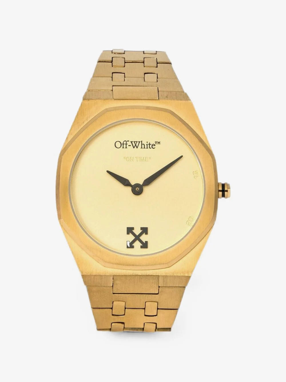 On Time octagonal 39mm watch - 1