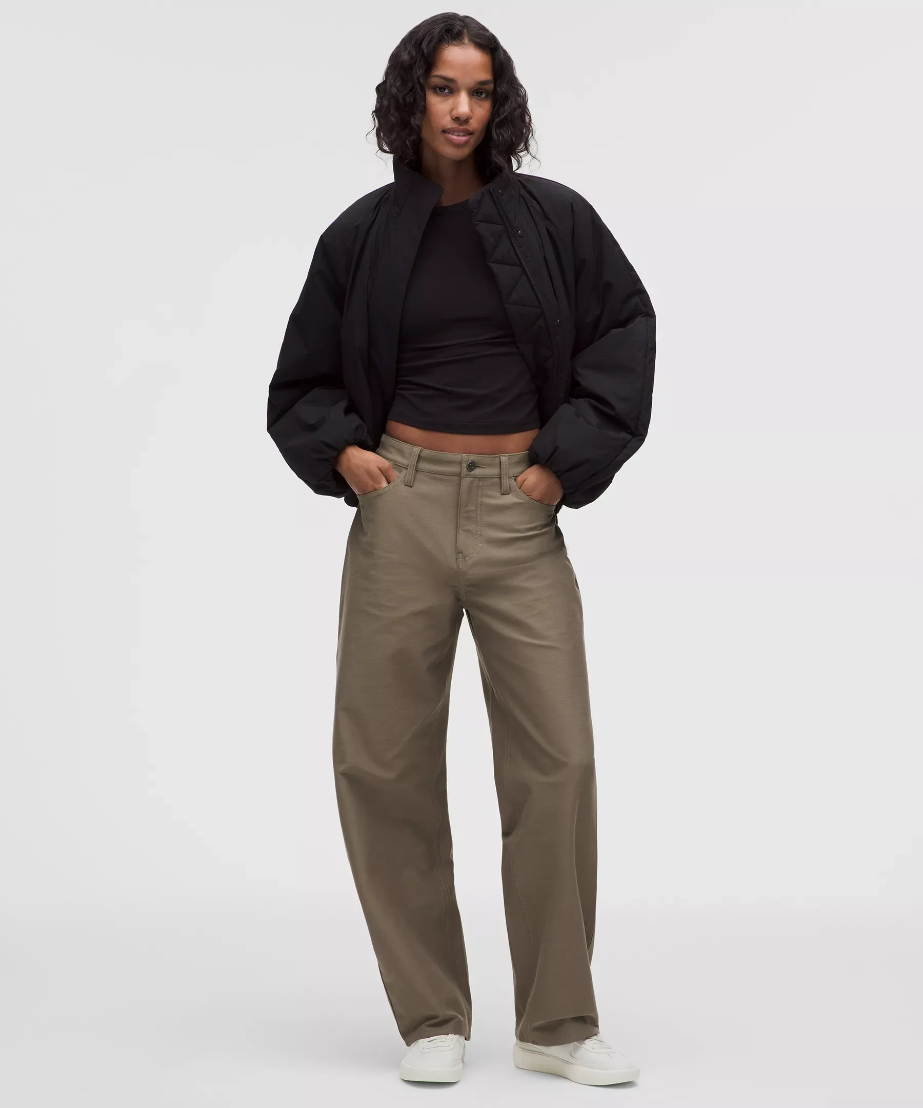 EasyFive Low-Rise Barrel-Leg Pant *Regular - 1