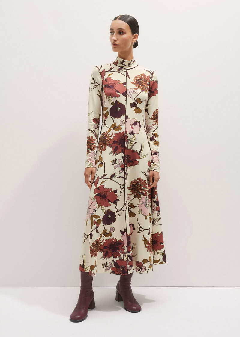 High Neck Maxi Dress 5