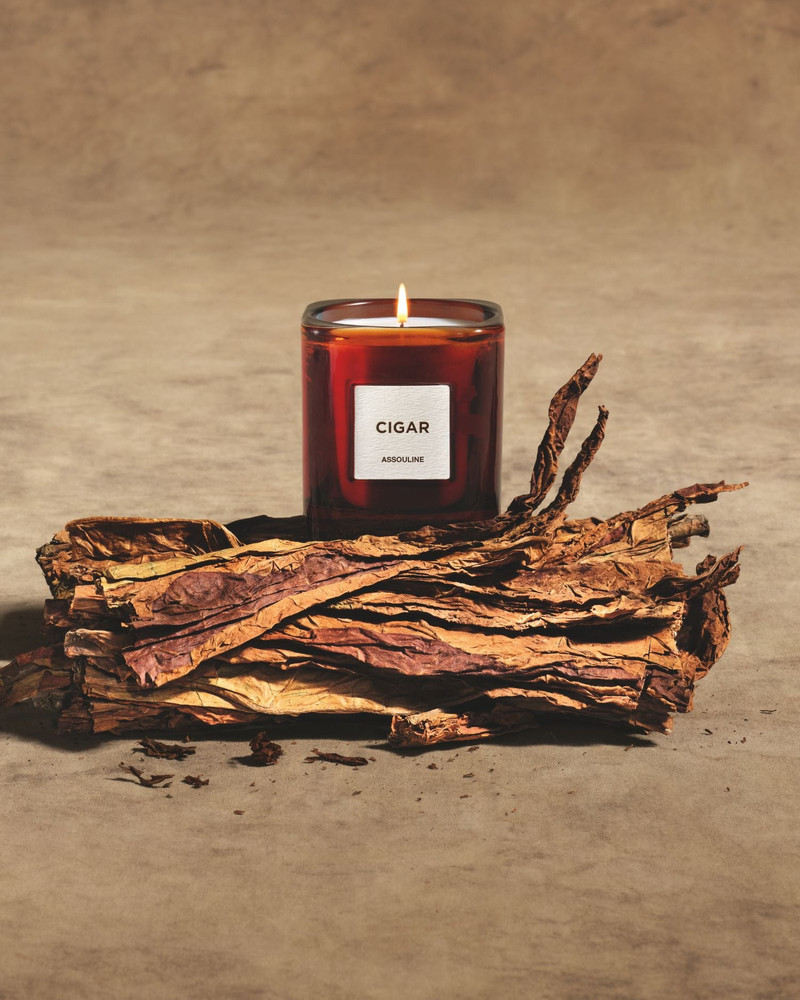 ASSOULINE Library Candle - Cigar outlook