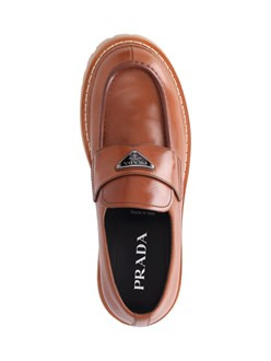 Prada Men Logo Loafers - 5