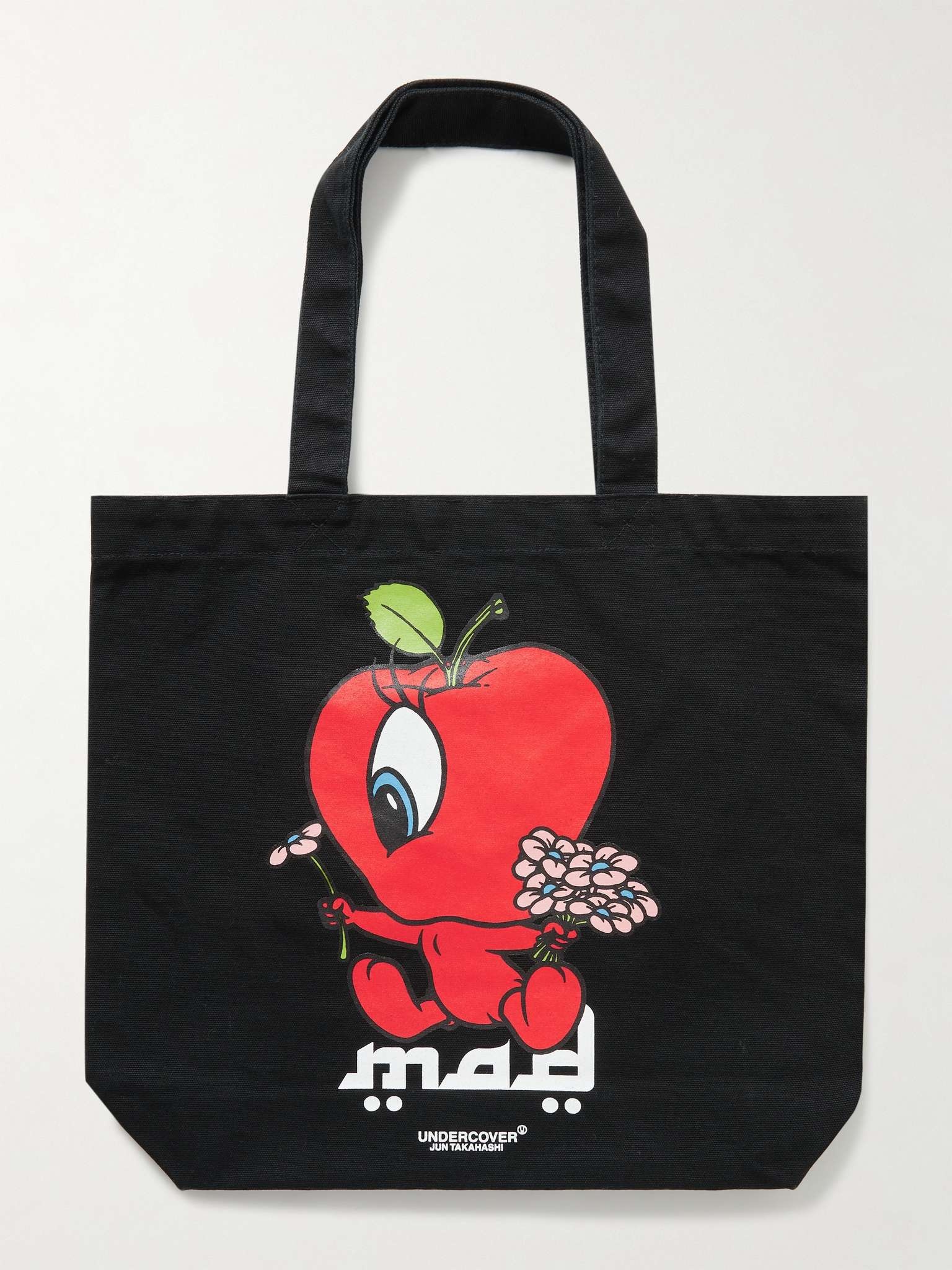 MADSTORE Printed Canvas Tote - 1