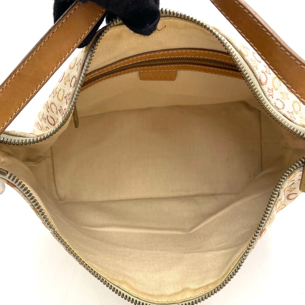 Celine C Macadam Fabric Shoulder Bag - 11