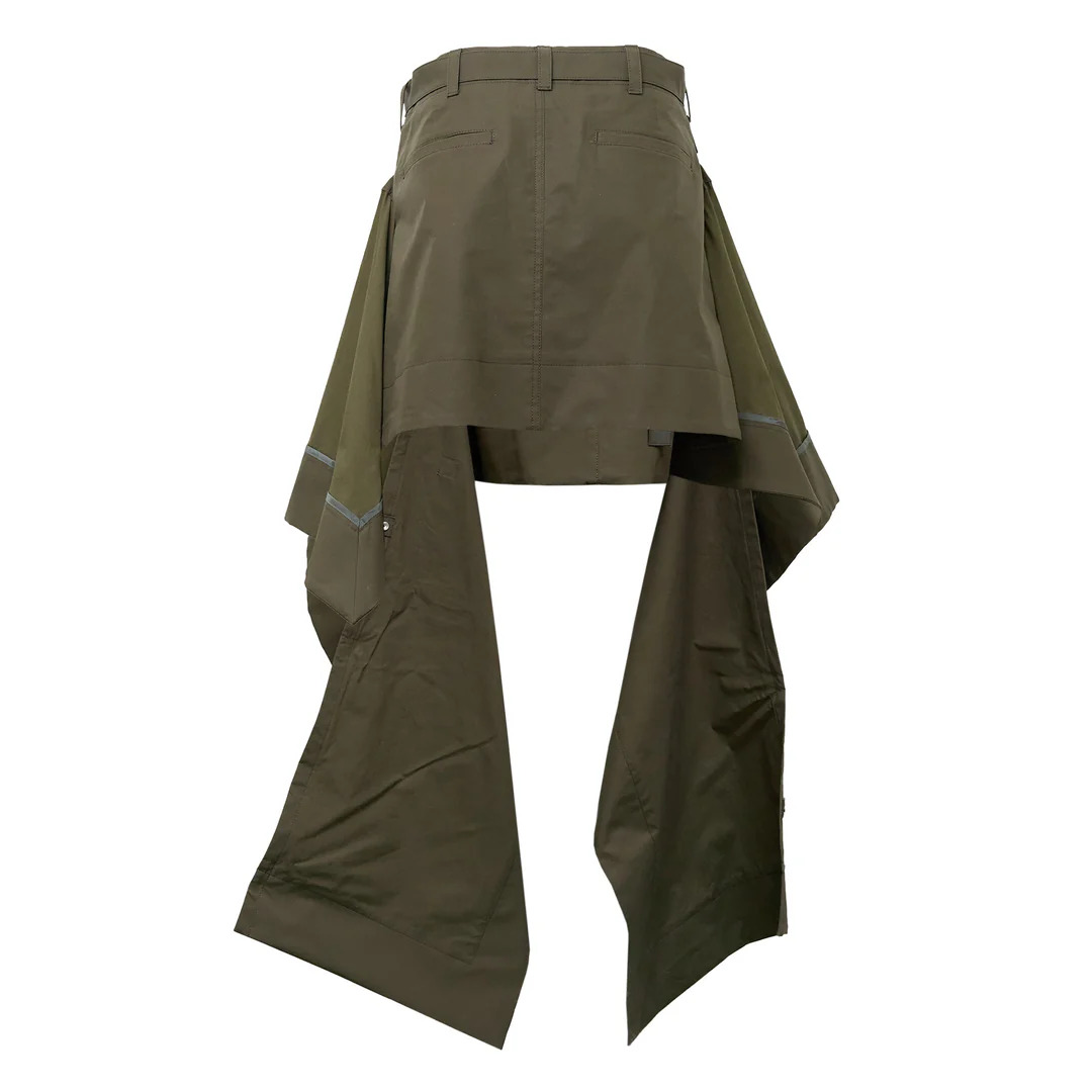 Cotton Gabardine Skirt - 2