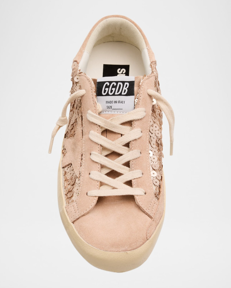 Super-Star Sequin Suede Low-Top Sneakers 5
