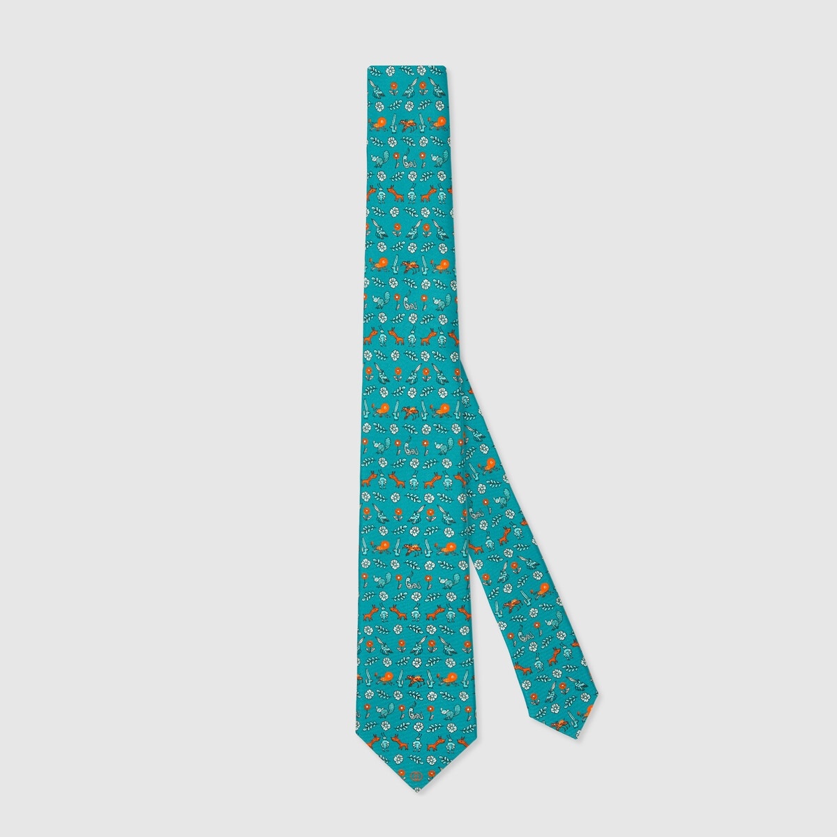 Freya Hartas print silk tie - 1