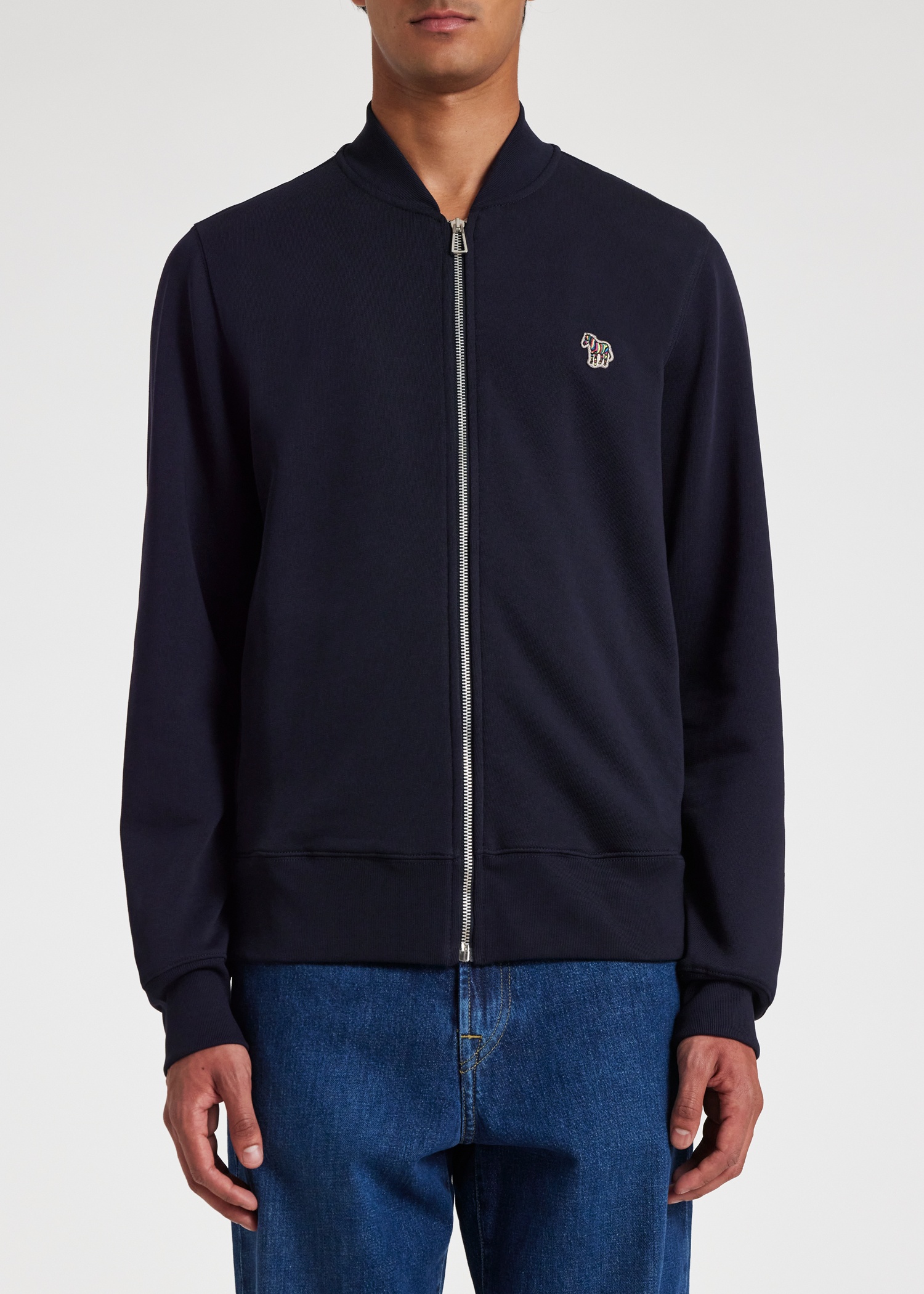 Zebra Logo Bomber Jacket - 8