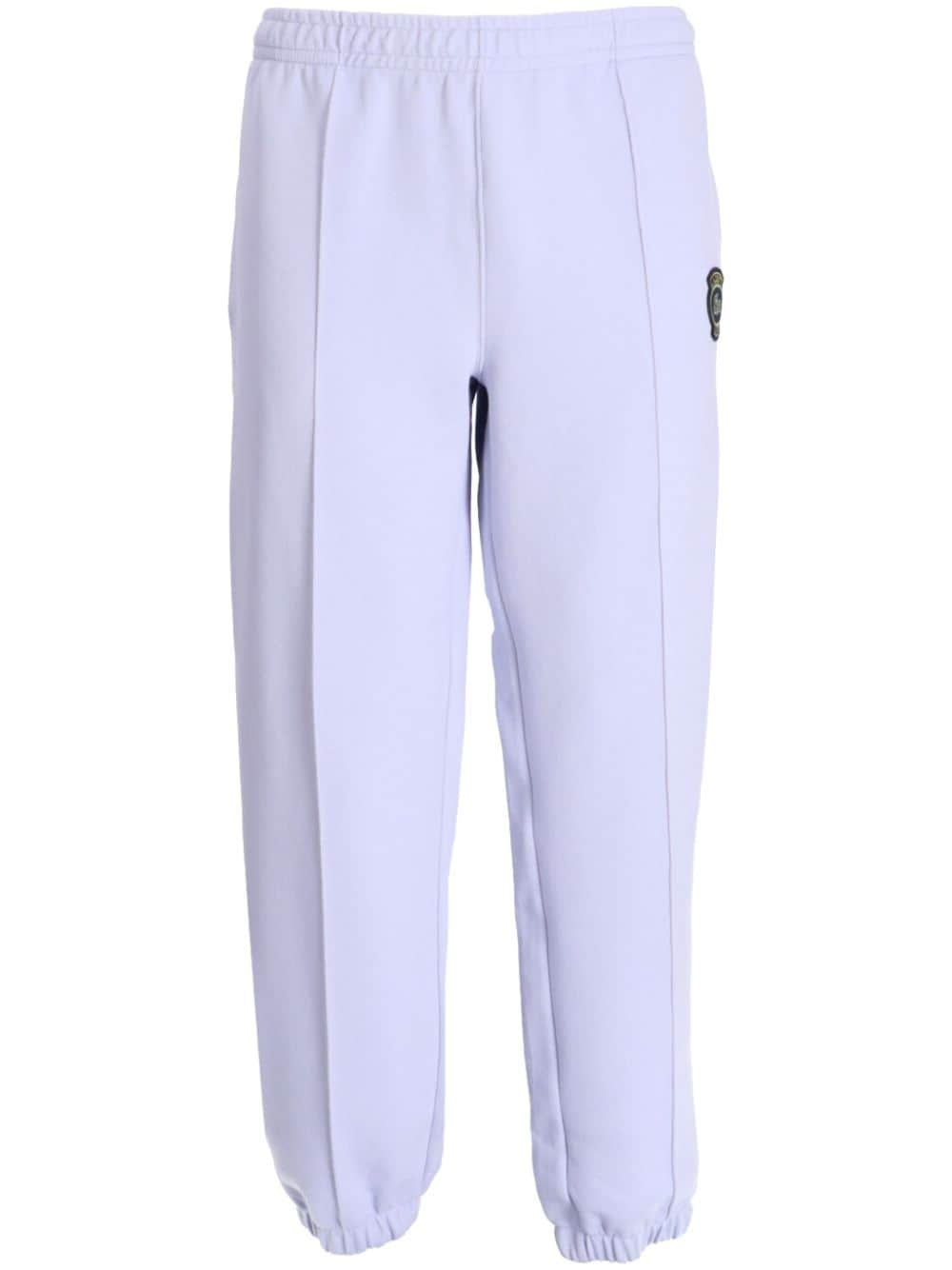 logo-appliquÃ© track pants - 1