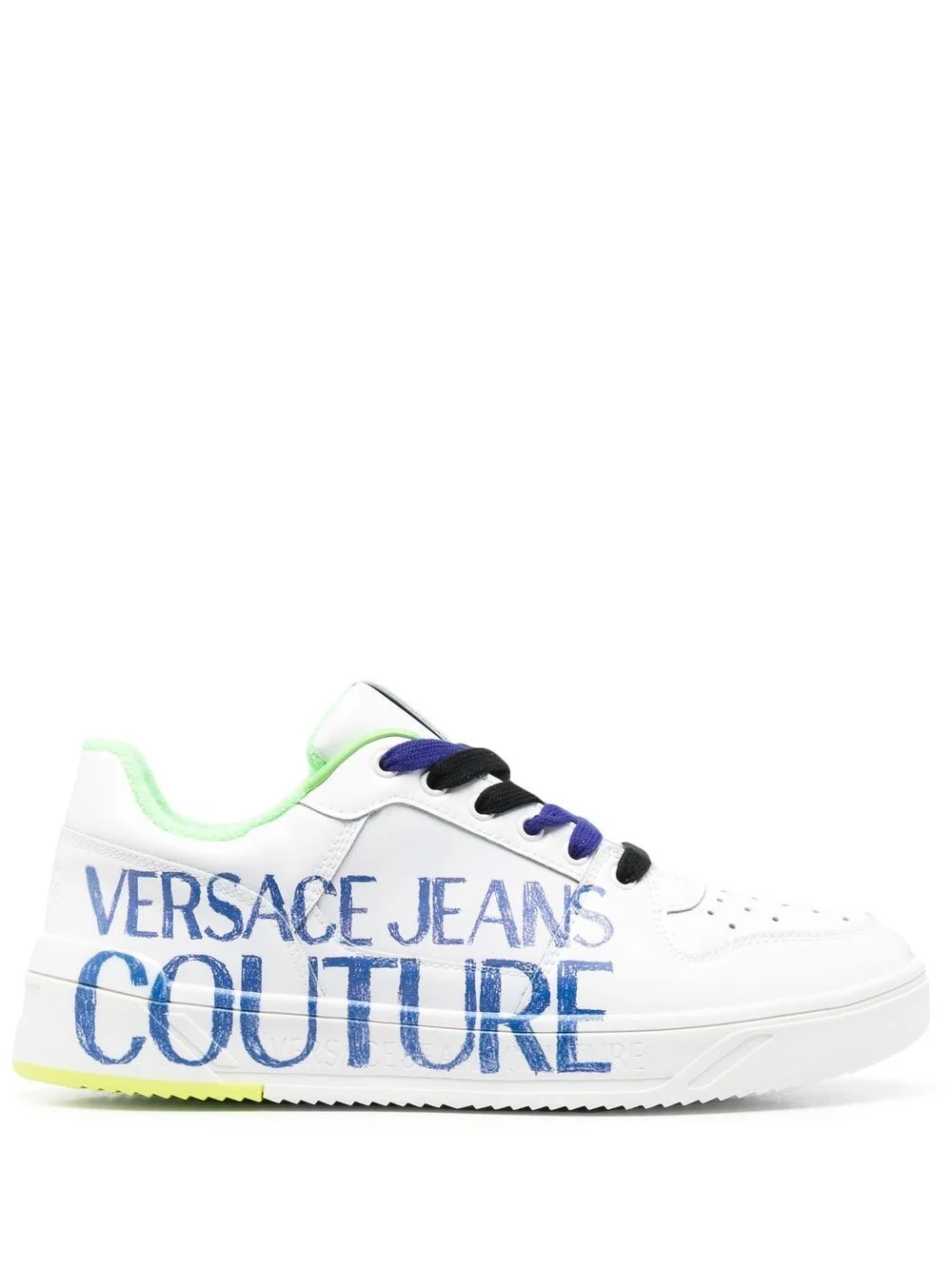 logo-print low-top sneakers - 1