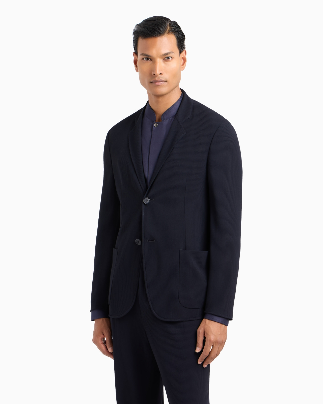 Single-breasted, virgin-wool jacket - 2