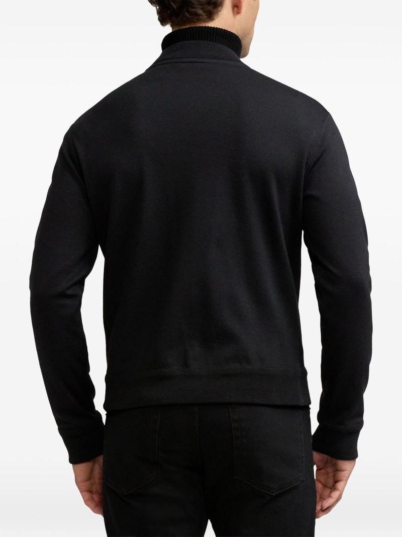 zipped wool bomber jacket 5