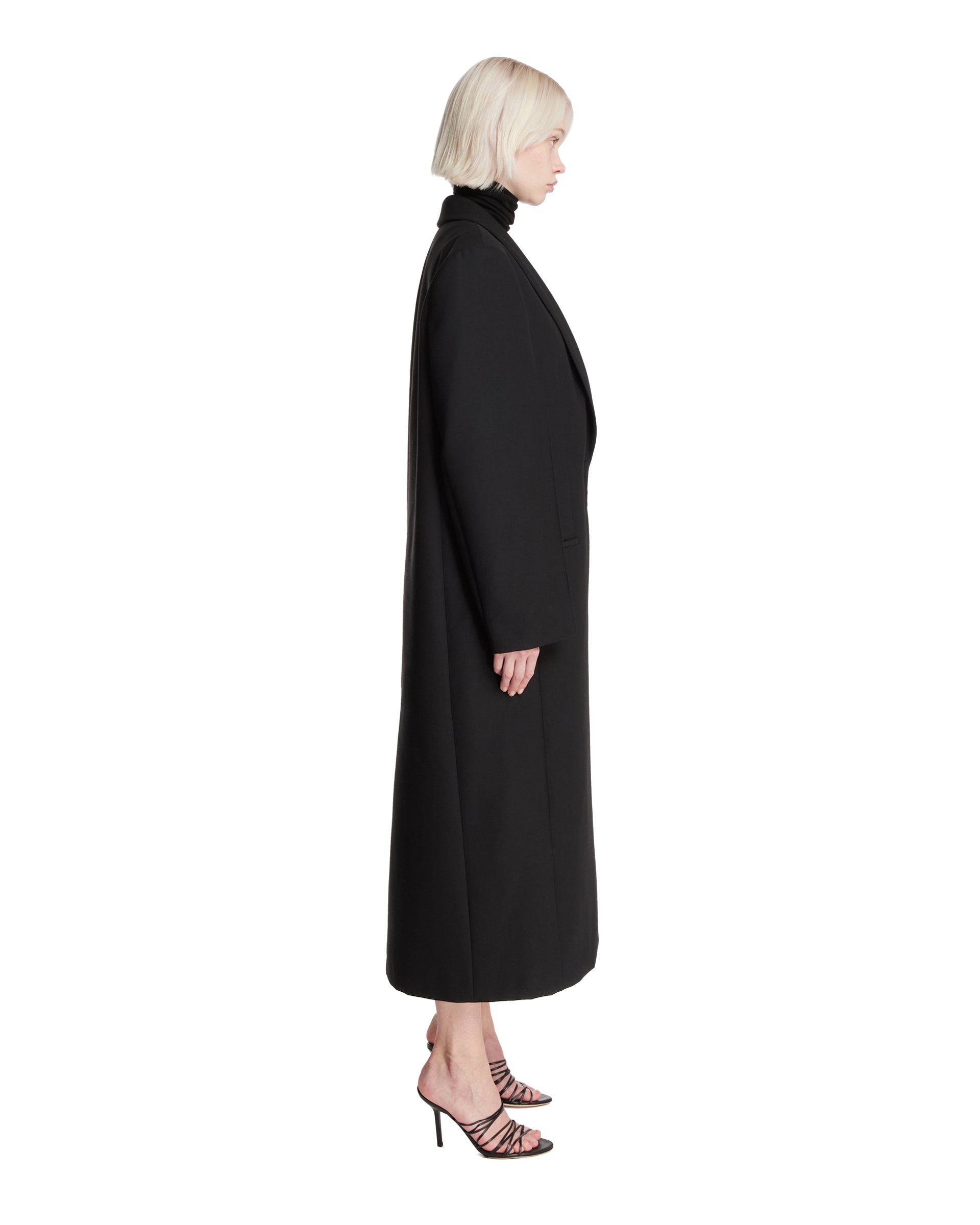 Black Signature Opera Coat - 5