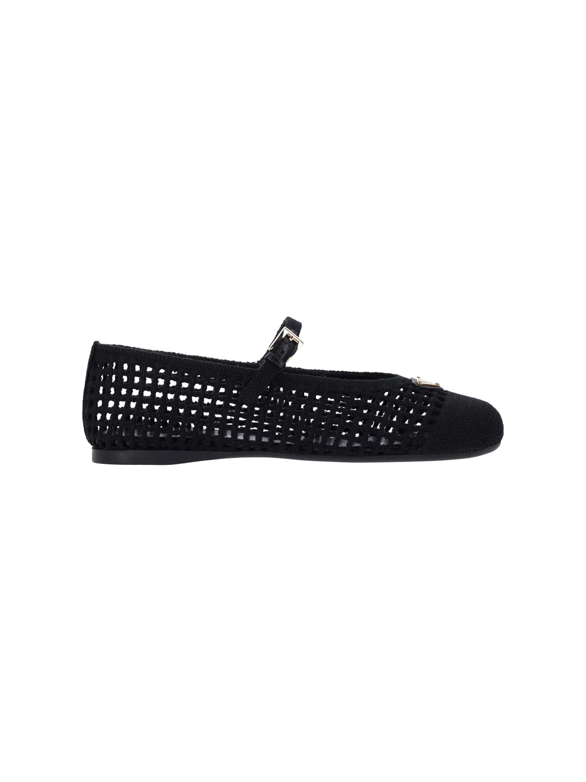 LOGO MESH BALLET FLATS - 1