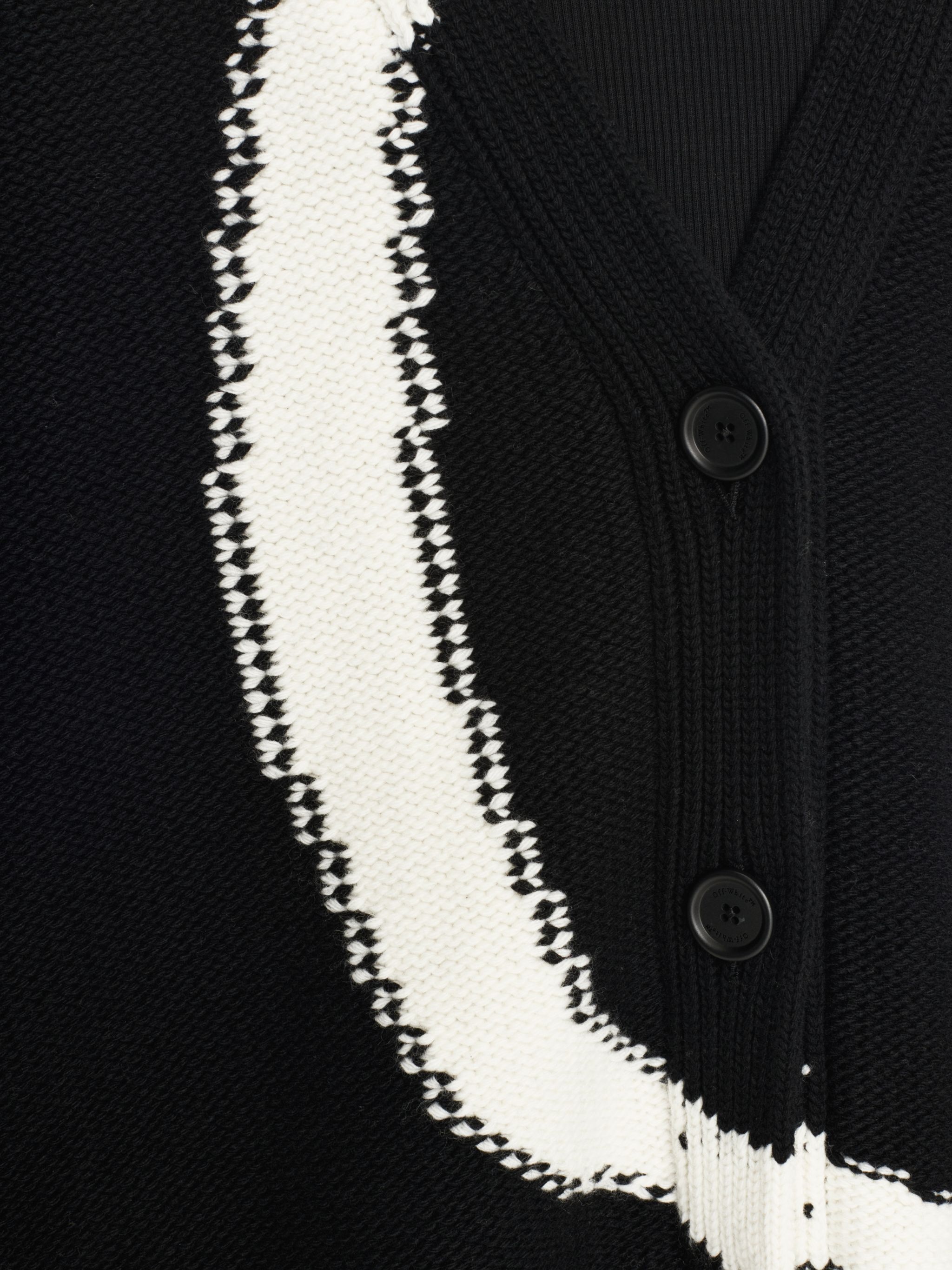 Ow Maxi Logo Cardigan - 6