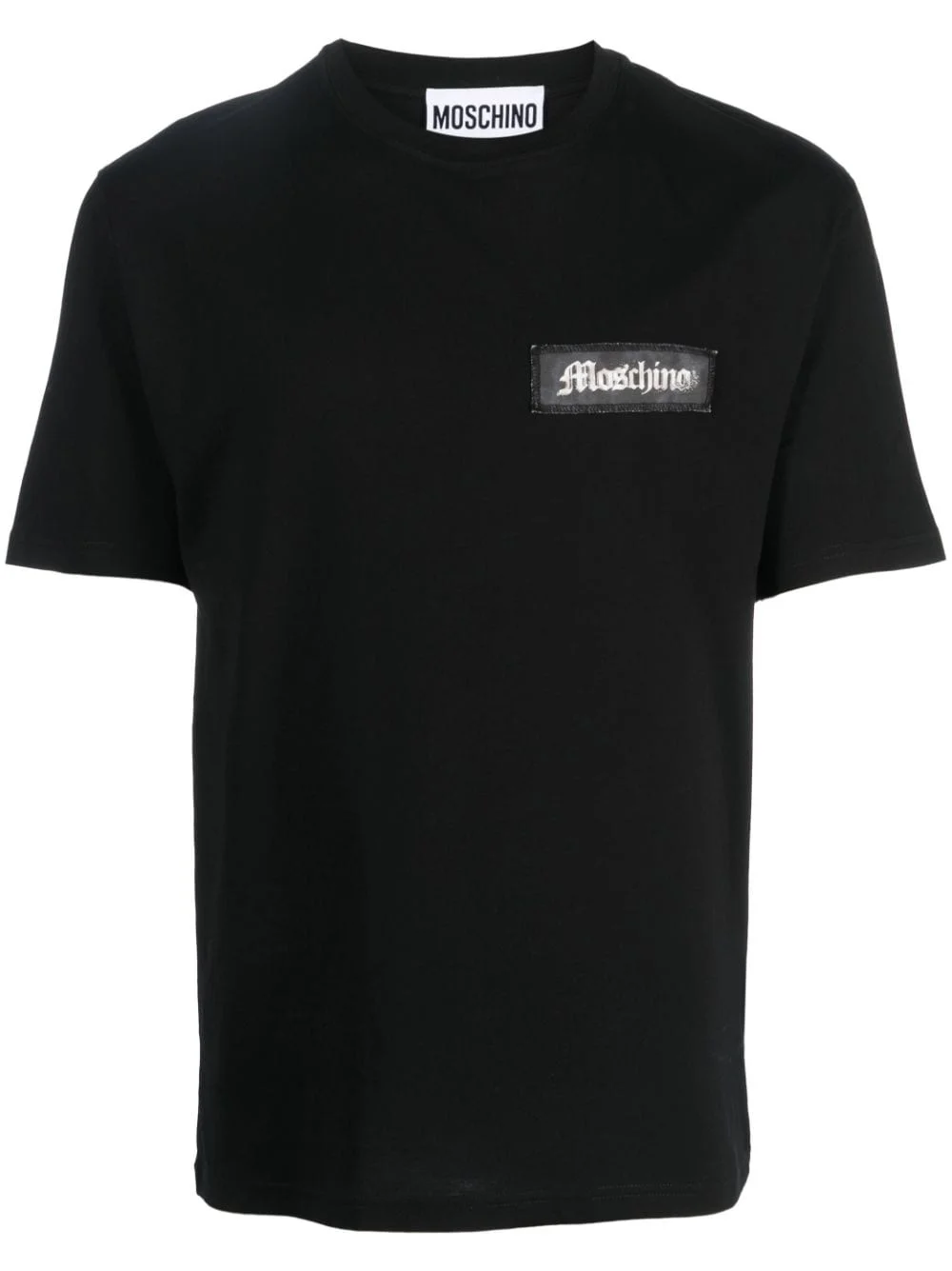logo-patch organic-cotton T-shirt - 1