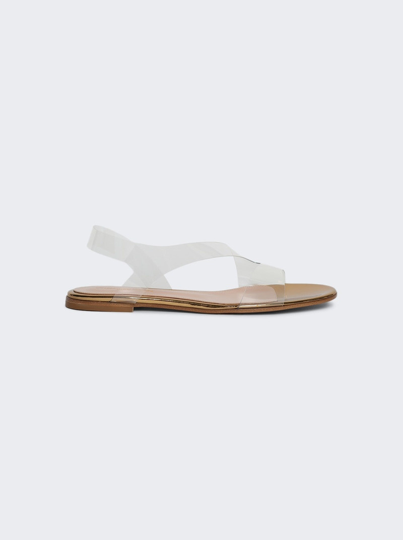 Metropolis leather flat sandals 1